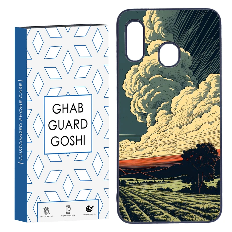کاور قاب گارد گوشی طرح منظره کد TPU-163 مناسب برای گوشی موبایل سامسونگ Galaxy A30 / A20