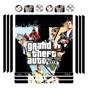 برچسب پلی استیشن 4 پرو توییجین وموییجین مدل GTA01 مجموعه 16 عددی
