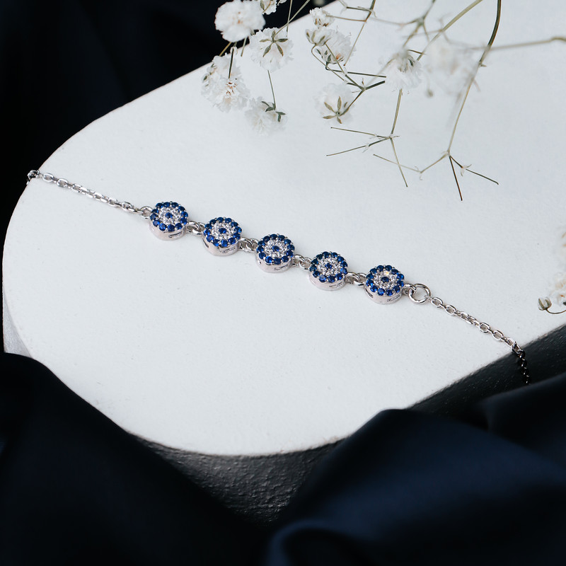 دستبند نقره زنانه جی تی ای مدل جی نایس 33 دستبند نقره زنانه جی تی ای مدل جی نایس 33