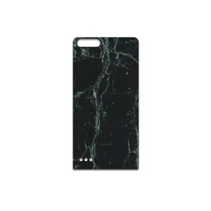 MAHOOT Graphite-Green-Marble Cover Sticker for Huawei Ascend G6