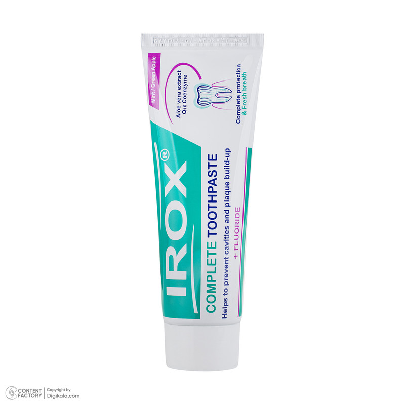 خمیردندان ایروکس مدل Complete مقدار 100 گرم