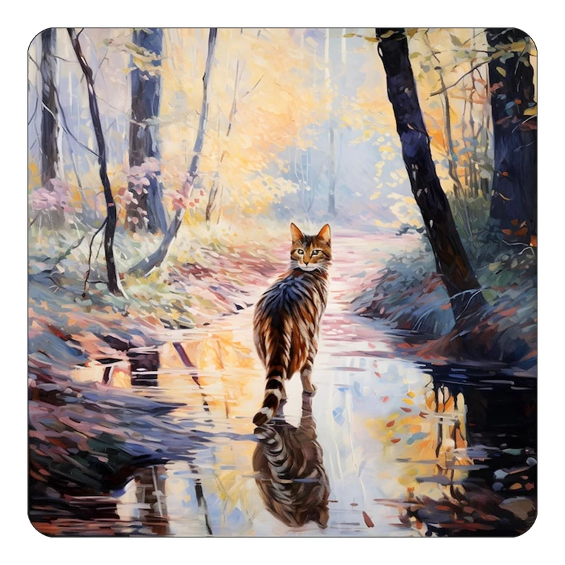 مگنت کاکتی طرح نقاشی رنگ روغن مدل mp69912