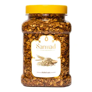 جو دو سر پرک تفت داده با شیره خرما - 750 گرم