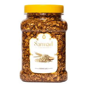 جو دو سر پرک تفت داده با شیره خرما - 750 گرم