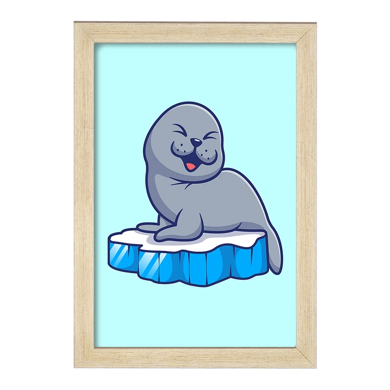 تابلو خندالو مدل حیوانات بامزه فک کد 29724