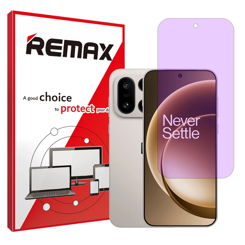 محافظ صفحه نمایش فیلتر بنفش ریمکس مدل Eye Care مناسب برای گوشی موبایل وان پلاس 15