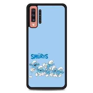 AKAM AMC-WSGA70-SMURFS-27 Cover For Samsung Galaxy A70