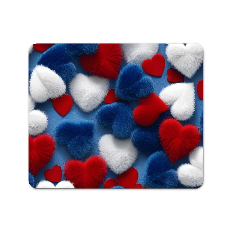   ماوس پد پاد آفرین طرح قلب کد 374 سایز 19*24 سانتی متر