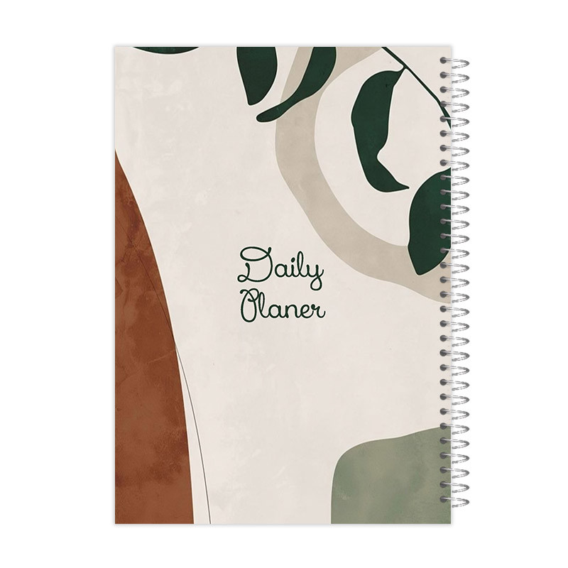 دفتر برنامه ریزی100 برگ  آی چاپ طرح مینیمال مدل روزانه کد 854