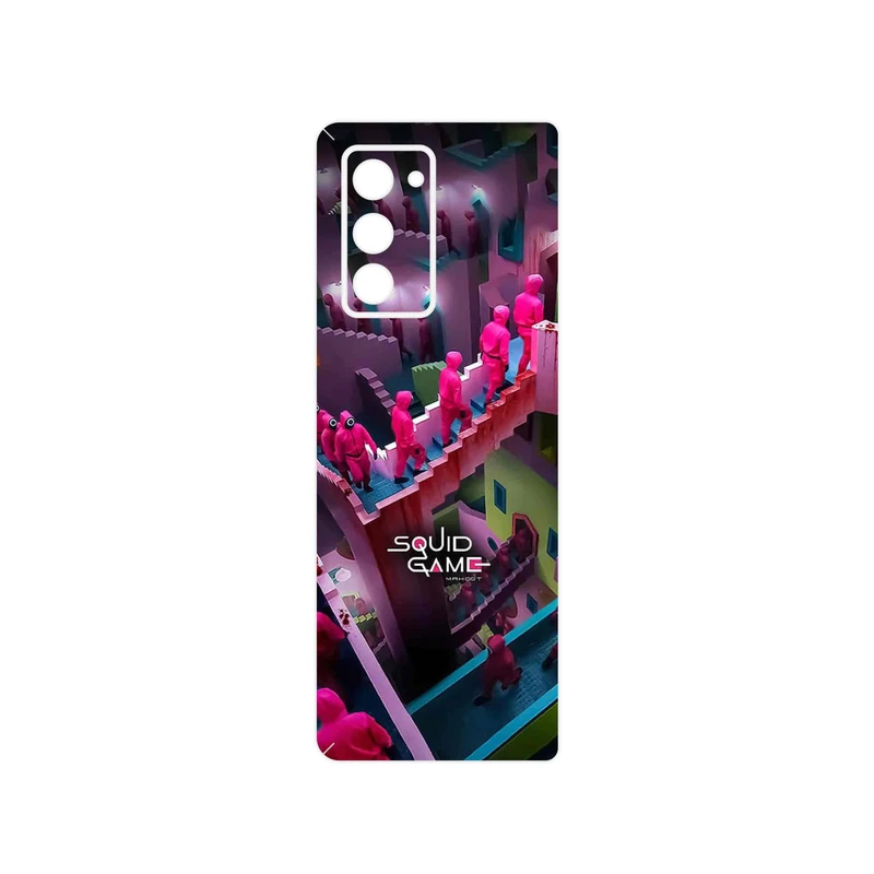 برچسب پوششی ماهوت مدل Squid Game مناسب برای گوشی موبایل سامسونگ Galaxy Z FOLD 2