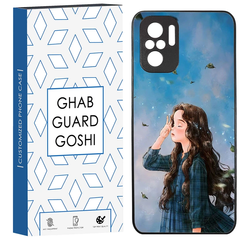 کاور قاب گارد گوشی طرح دخترانه کد TPU-037 مناسب برای گوشی موبایل شیائومی Redmi Note 10 4g / Redmi Note 10s / Poco m5s