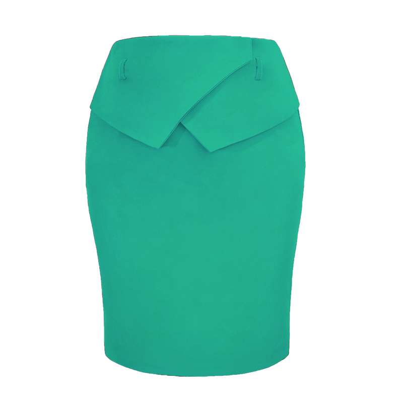 دامن زنانه مدل 108056 روهم گرد