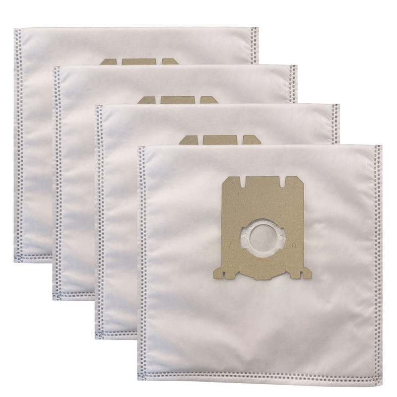 کیسه جاروبرقی مدل K-4-65-007 بسته چهار عددی مناسب برای جاروبرقی های فیلیپس ، آ ا گ و الکترولوکس