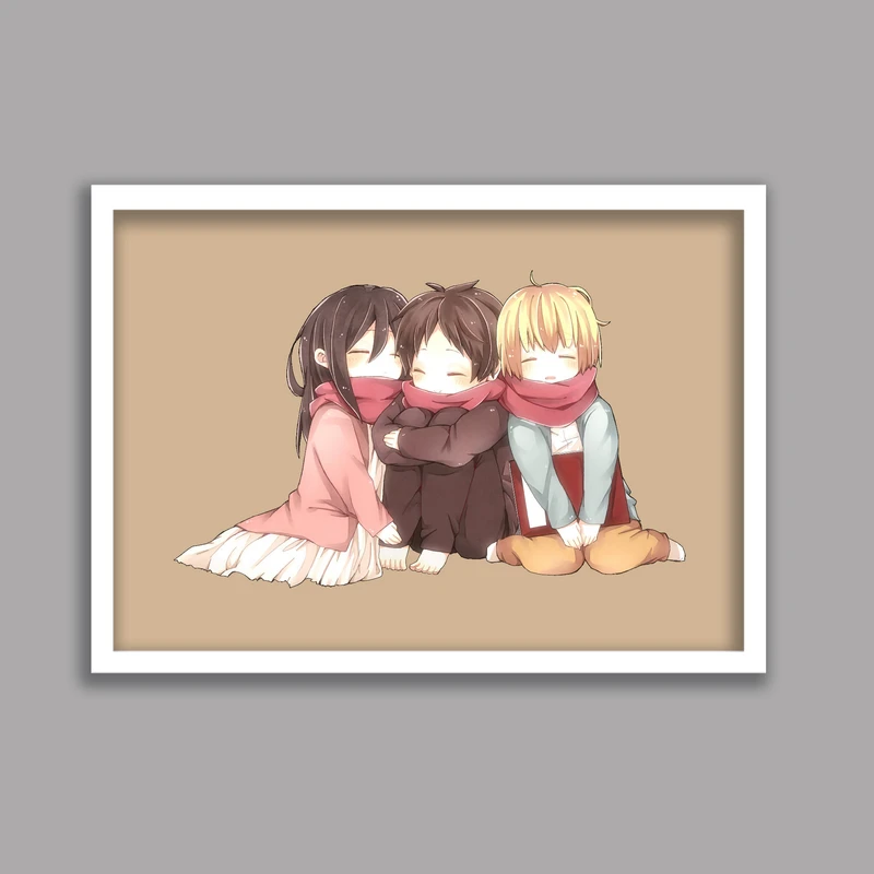 تابلو مدل انیمه اتک آن تایتان Attack on Titan کد LA-G10415