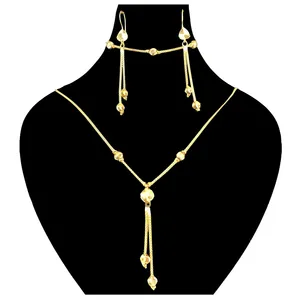 نیم ست طلا 18 عیار زنانه دوست خوب مدل dk1023