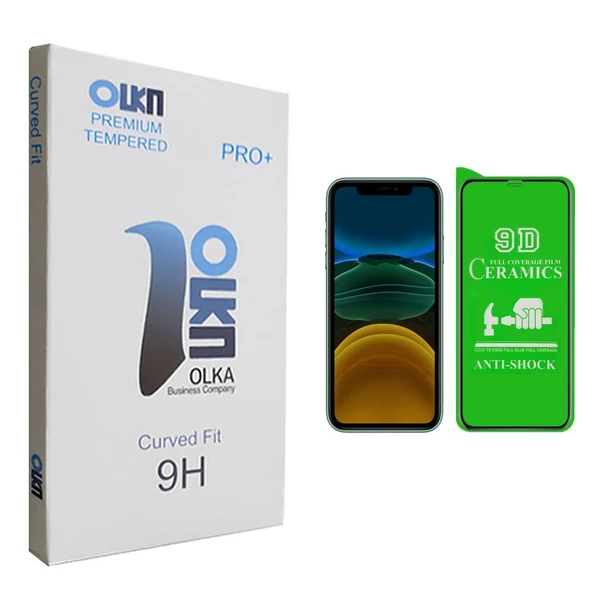 محافظ صفحه نمایش سرامیکی الکا مدل +PRO مناسب برای گوشی موبایل اپل IPHONE XR/11