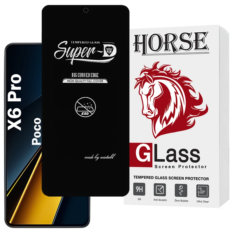 محافظ صفحه نمایش هورس مدل SUPERDNH مناسب برای گوشی موبایل شیائومی Poco X6 Pro