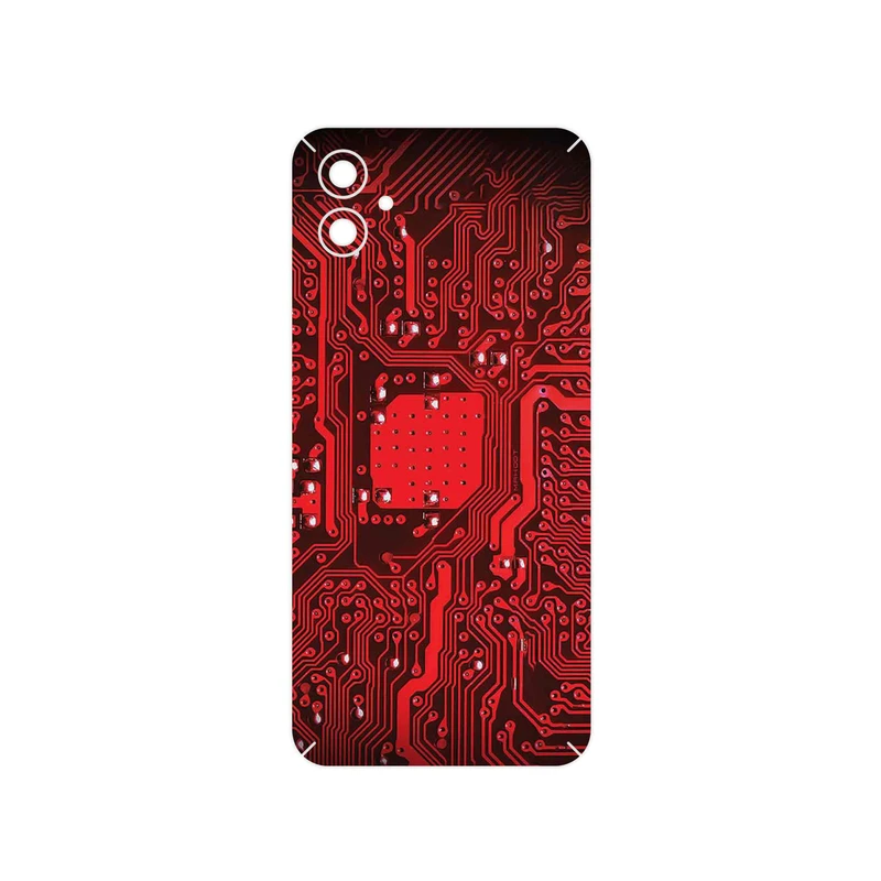 برچسب پوششی ماهوت مدل Red_Printed_Circuit_Board مناسب برای گوشی موبایل سامسونگ Galaxy M04