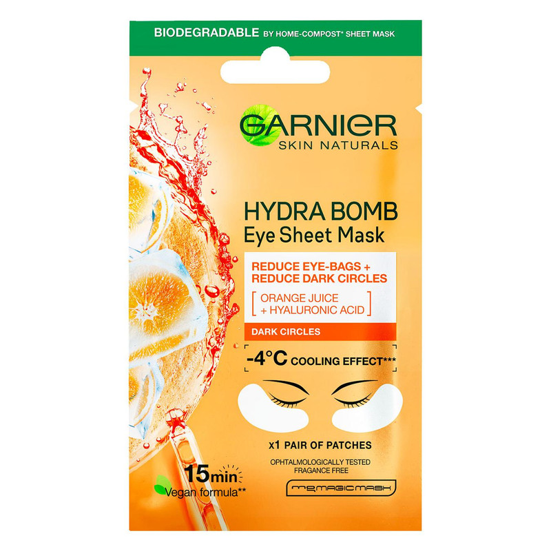 ماسک زیر چشم گارنیه مدل Hydration and Fresh وزن 5 گرم ماسک زیر چشم گارنیه مدل Hydration and Fresh وزن 5 گرم