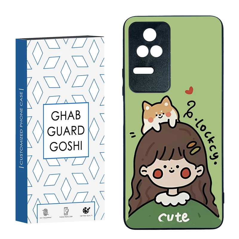 کاور قاب گارد گوشی طرح دخترانه کد TPU-026 مناسب برای گوشی موبایل شیائومی  Redmi K40S / Poco F4 5G