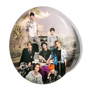 آینه جیبی خندالو طرح گروه ان سی تی NCT مدل تاشو کد 21832 