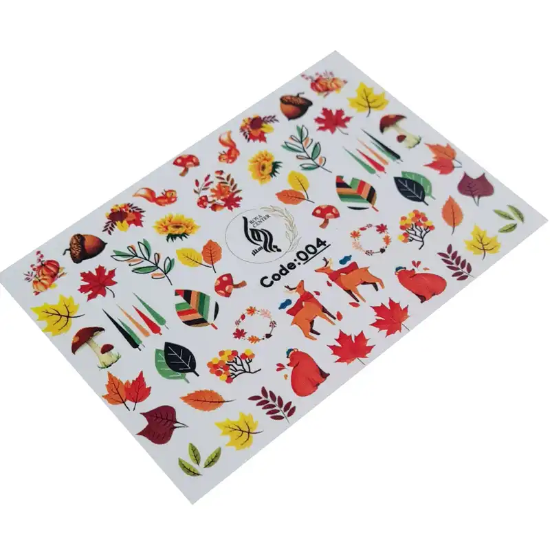 برچسب لنز ناخن رویاسنتر مدل 04