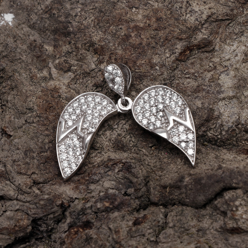 آویز گردنبند نقره زنانه مدل GTA-572 آویز گردنبند نقره زنانه مدل GTA-572