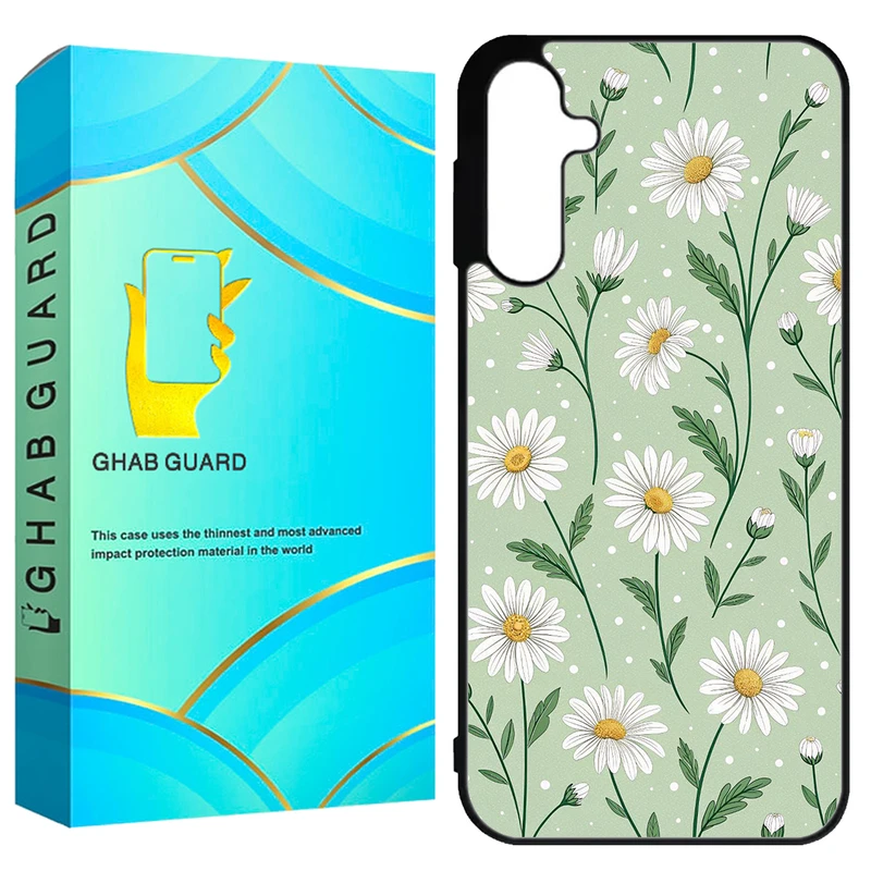 کاور قاب گارد طرح بابونه مدل GCHPA55 مناسب برای گوشی موبایل سامسونگ Galaxy A55 5G