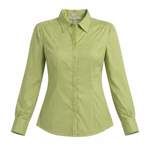 شومیز آستین بلند یقه برگردان زنانه مدل 829