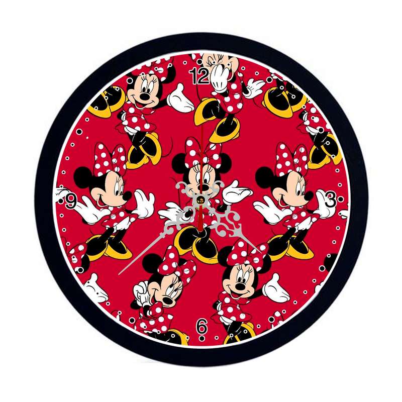 ساعت دیواری مدل میکی موس کد s-610