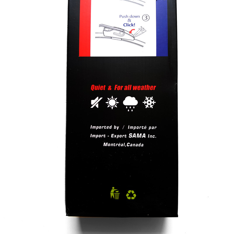 تیغه برف پاک کن ساما وایپر بلید مدل هیبرید مناسب برای برلیانس سری 300 بسته دو عددی