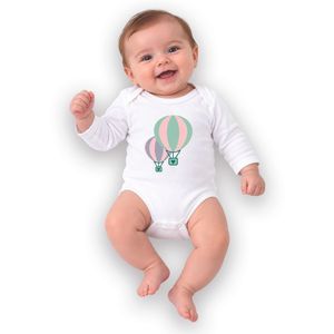 بادی آستین بلند نوزادی نیل کوک مدل CUTIE BALLOON