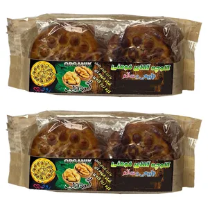 کلوچه گردویی شکر قهوه ای آقای فومنی - 400 گرم بسته 2 عددی