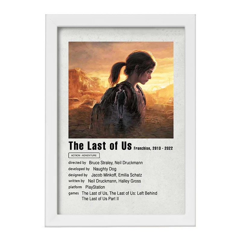 تابلو خندالو مدل آخرین بازمانده از ما The last Of Us کد F11251