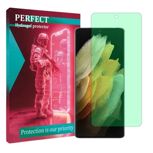 Perfect Green light Model Tough screen protector suitable for Samsung Galaxy S21 Ultra 5G Mobile phone