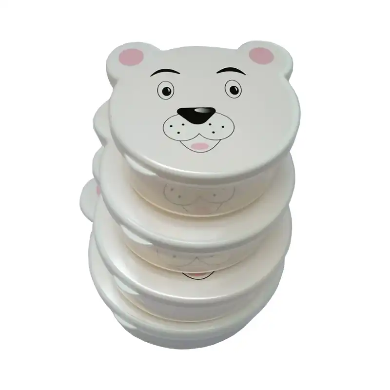 ظرف نگهدارنده غذای کودک مدل 2007 مجموعه ۴ عددی