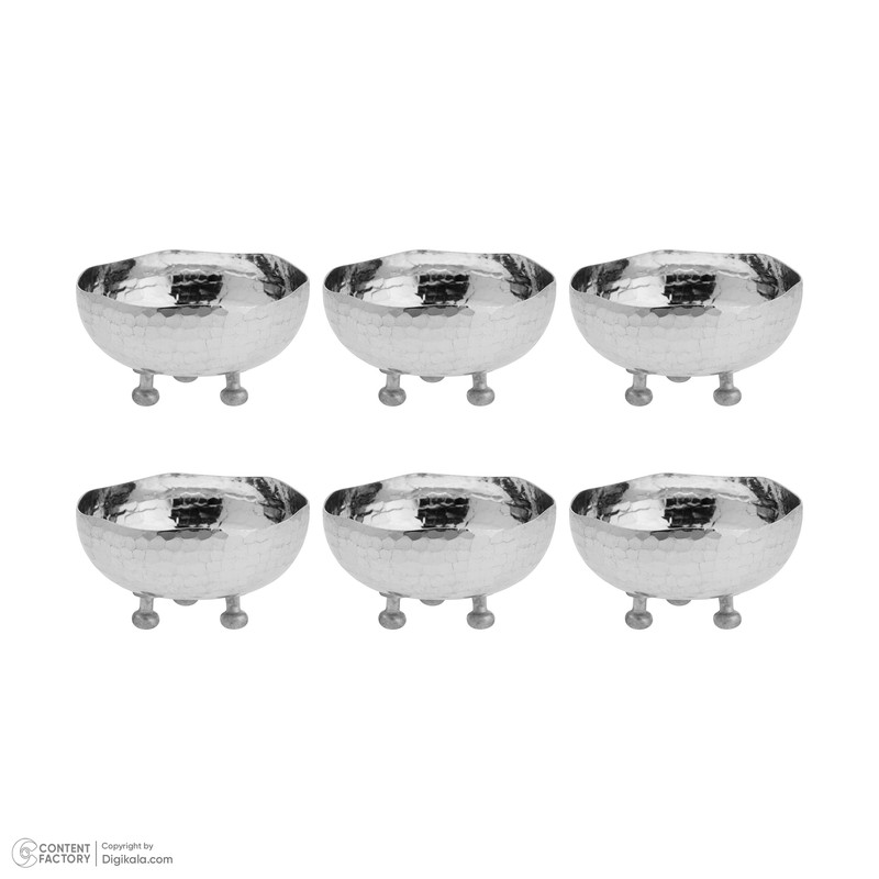 مجموعه هفت سین 6 پارچه مدل پایه دار موج دار