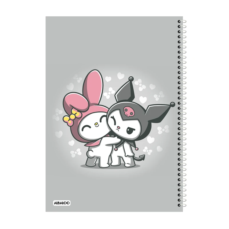 دفتر مشق 50 برگ آلبالو طرح کورومی فانتزی کد 2258