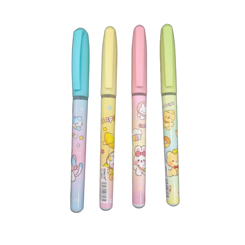 روان نویس 0.5 میلی متری زونگزی مدل هپی بسته 4 عددی