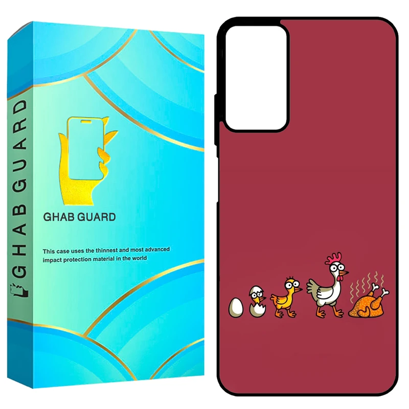 کاور قاب گارد طرح مرغ مدل GCHPN11P مناسب برای گوشی موبایل شیائومی  Redmi Note 11 Pro 4G / Redmi Note 11 Pro 5G / Redmi Note 12 Pro 4G