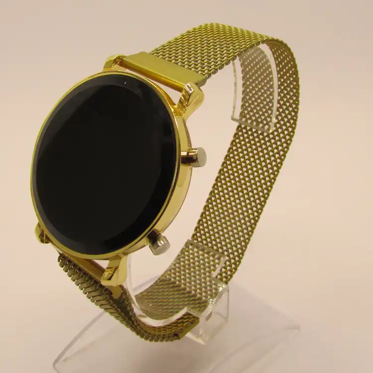 ساعت مچی دیجیتال مدل گرد حصیری