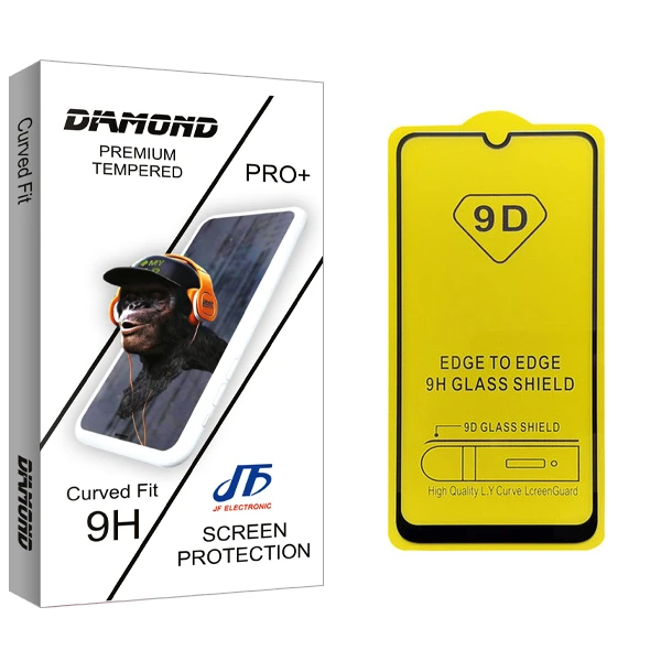 محافظ صفحه نمایش 9D جی اف مدل Diamond glass مناسب برای گوشی موبایل سامسونگ Galaxy A50