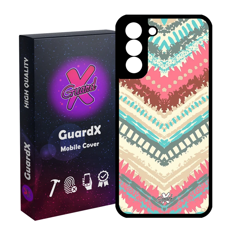 کاور گارد ایکس طرح Colors مدل Glass10129 مناسب برای گوشی موبایل سامسونگ Galaxy S21 FE