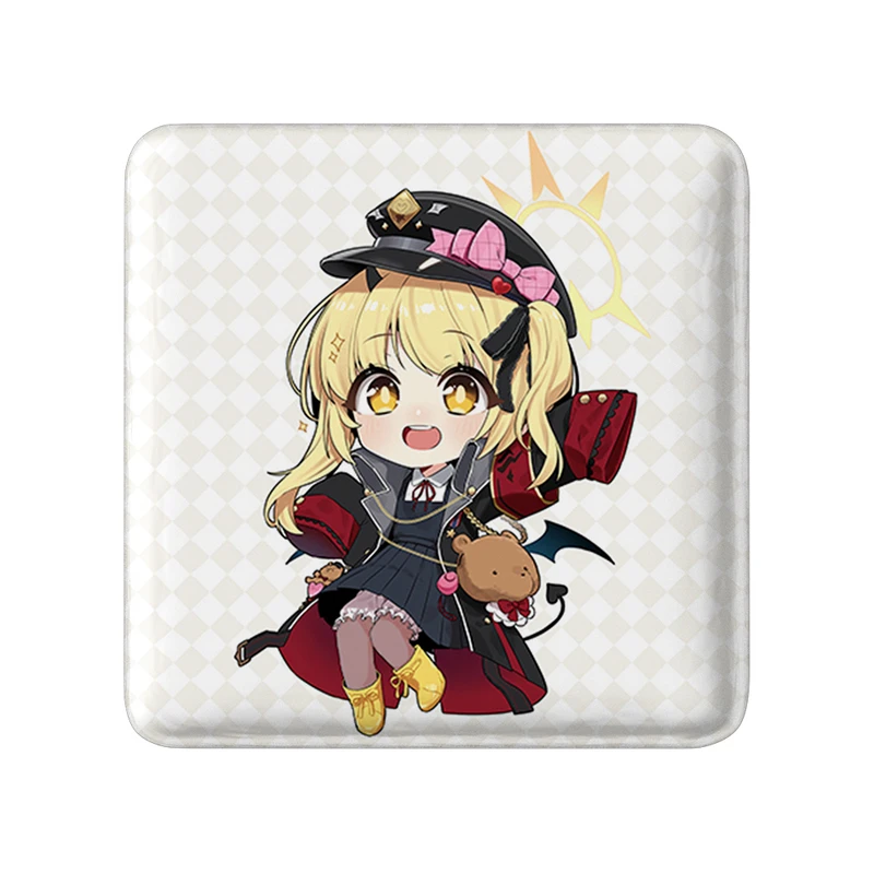 پیکسل خندالو طرح بازی آرشیو آبی (Blue Archive) مدل مربعی کد 34315