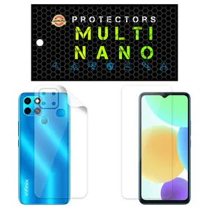 Multi Nano X-SFT Screen Protector For Infinix Smart 6 with back skin