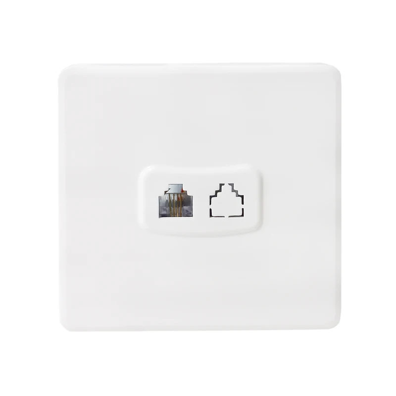 پریز تلفن خیام الکتریک مدل لوکس کد KH873