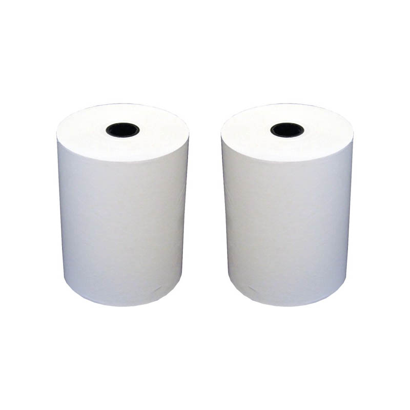 کاغذ پرینتر حرارتی مدل W80MML55M بسته 2 عددی