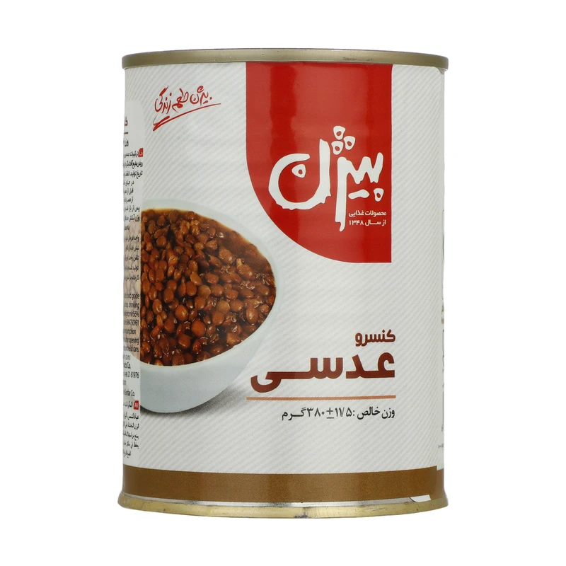 کنسرو عدسی بیژن - 380 گرم