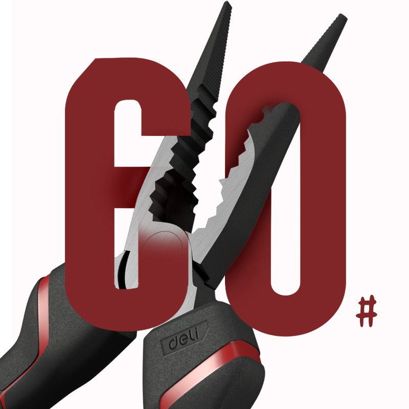 انبر دم باریک دلی مدل DL0103 سایز 6 اینچ