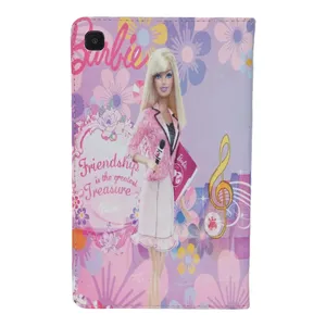 کیف کلاسوری مدل عروسک باربی کد G-029 مناسب برای تبلت سامسونگ Galaxy Tab A7 Lite / T225